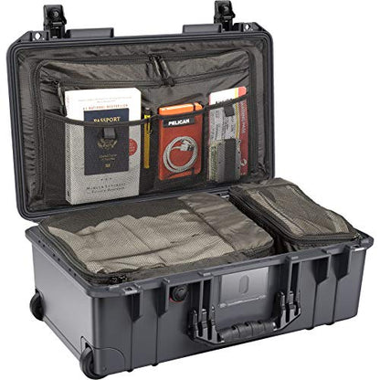 Pelican Air 1535 Travel Case - Carry On Luggage (Gray) - color: Gray, size: 1535 Travel Case