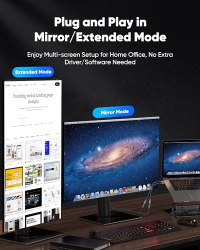 Highwings 4K DisplayPort to HDMI Adapter, Uni-Directional DP to HDMI Adapter Converter Cable Male to Female, HDMI Abapter Compatible with Laptop Desktop HDTV Monitor Projector, Black, Passive - color: Black, style: 4K 30Hz-1 Pack