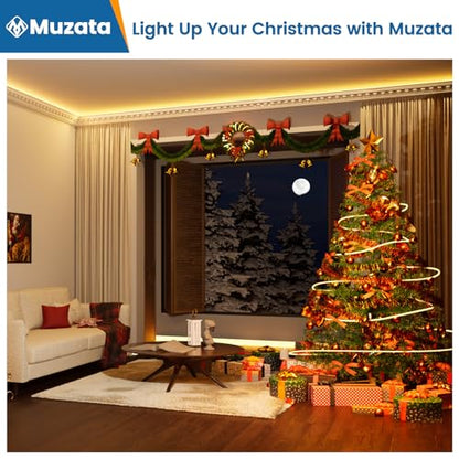 Muzata 20Pack 3.3FT/1M LED Channel Aluminum U Shape Silver LED Strip Diffuser Channel with Milky White Cover Easy Installation U1SW WW 1M - size: 20Pack