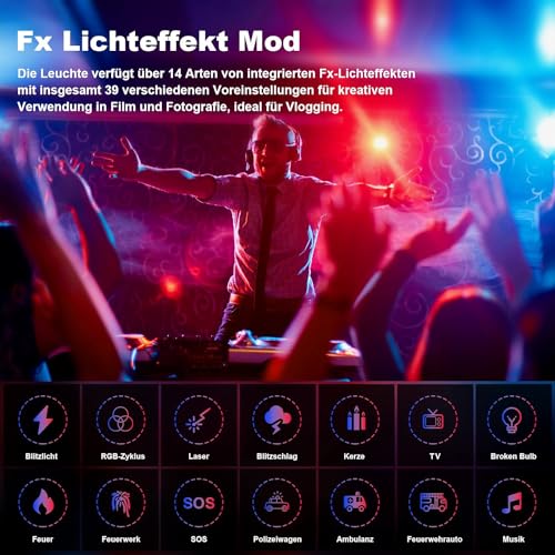 Godox LC500R RGB LED Light Sticker (LC500R RGB (Black 24'')) - Versatile Handheld Lighting for Photo & Video Enthusiasts - size: 22" LC500R