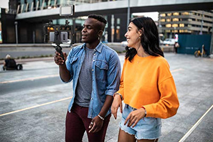 GPX All-in-One Vlogging Kit, for YouTube and TIK Tok, Includes LED Video Light, Tripod, Microphone, Fits Most Smartphones (TPDL900B)