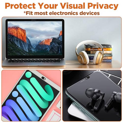 64Pcs Webcam Cover, Ultra Thin Laptop Camera Cover Slide for Laptop/Cell Phone/PC/Tablet PC Accessories Camera Blocker Slider, Great for Privacy - Black