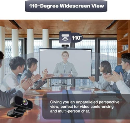 USB-C 1080P Webcam Compatible with Switch 2/ PC - Streaming Camera for Zoom/Teams/Skype, Plug&Play PC/Mac/Laptop - color: Black-USB C
