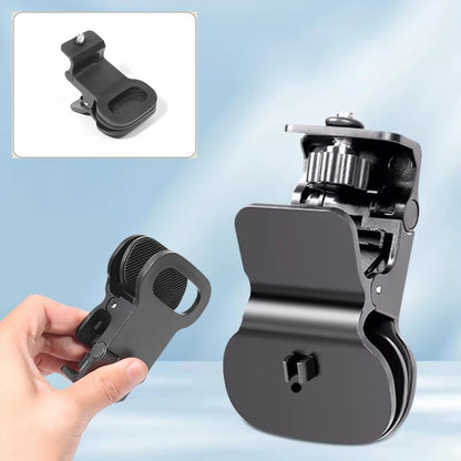 2 Pack Webcam Stand Mount Monitor Clips with 1/4''-20 Screw Phone Light Clip Video Camera Mount Holder for Monitor Top Laptop Screen Video Live Streaming Virtual Meeting Conference Webcams