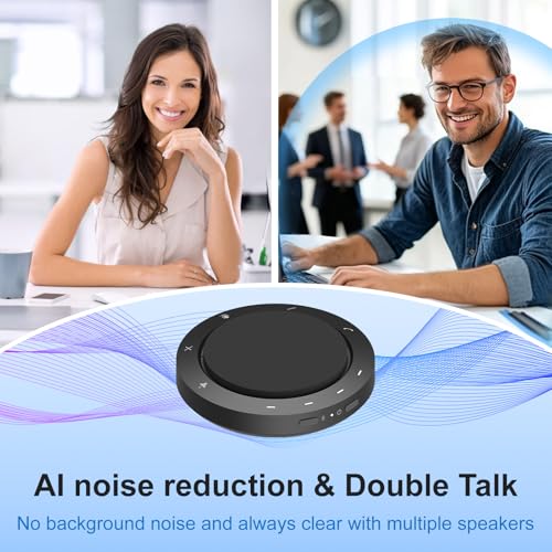Conference Speaker and Microphone & 4K Webcam for PC