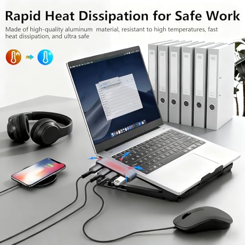 USB 3.0 Hub | Premium USB Hub for Laptops Cable-Free Plug-and-Play Design, Seamlessly Integrated with Your Device Wide Compatibility with Laptops, Desktops and Most USB-Enabled Devices - style: Left USB 3.0 Hub