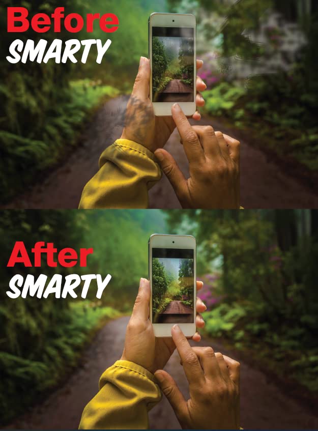LensPen Smarty Smartphone Camera Clean Bundle | Black Carbon Cleaning, Original Patented Tech, Removes Fingerprints Dust Grease, Cell Phone Camera Optics