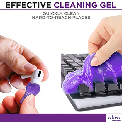 Keyboard Cleaner & Laptop Cleaning Kit for Computer, PC, MacBook | All-In-One Electronic Screen Cleaner for Computer, PC, MacBook, iPhone, Camera Accessories