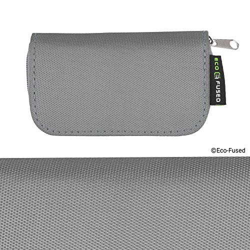 Eco-Fused Memory Card Case - Fits up to 22x SD, SDHC, Micro SD, Mini SD and 4X CF - Holder with 22 Slots (Purple & Grey / 22 Slots - 2 Pack) - color: Purple & Grey / 22 slots - 2 pack