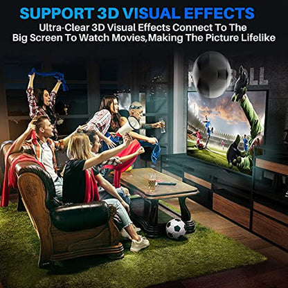 Adoreen 4K HDMI Cable 35 Feet,High Speed 18Gbps Braided HDMI 2.0 Cable Cord,4K@60Hz,2K,1080P,ARC HDR HDCP 3D,Sturdy&Flexible&Untangled&Supreme Texture,Compatible Monitor UHD TV PC PS5 +5 Ties - size: 35 FT-1PK