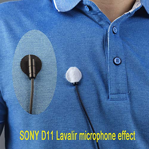 Undercover with 40 Stickies and 40 Fabric Discs for Hiding Lavalier Microphones and Reduce Wind Noise, 20 of Each Black/White