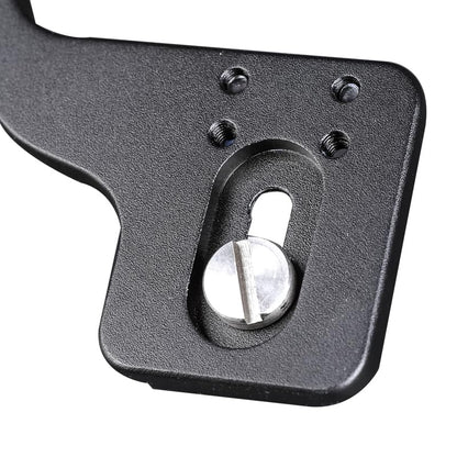 Manbily Camera Flash Brackets, Aluminum Tripod Camera Mount Extension Bar with 1/4" Screw for DSLR LED Light Video Microphone