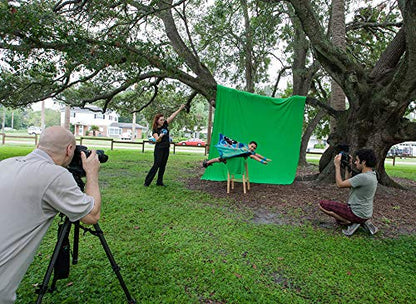 Westcott 132 9x20-Feet Green Screen Background - color: Chroma Key Green