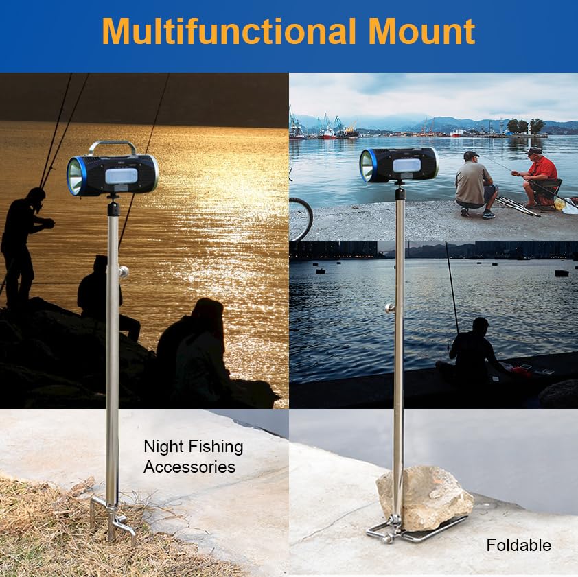 5 Pack Game & Trail Camera Mount, Thickened Collapsible Multifunctional Stainless Steel Bracket, 360° Adjustable Universal Screw Connection 1/4''-20 (6mm), for Hunting Cameras, Solar Panels, etc. - color: 5 Pack