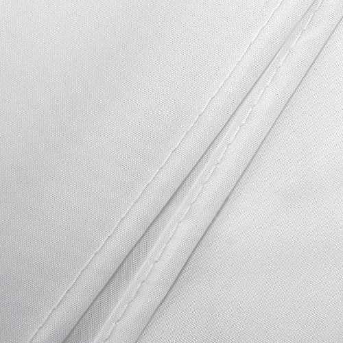 Neewer 12x5 feet/3.6x1.5 meters Polyester White Seamless Diffusion Fabric for Photography Softbox, Light Tent and DIY Lighting Modifier - size: 1.5*3.6M