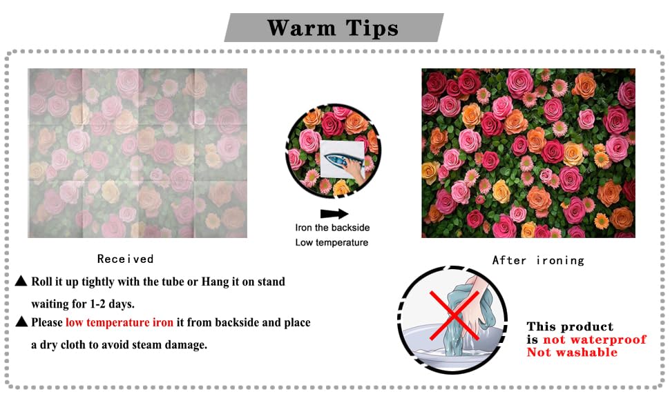 Floral Backdrop for Photography Mother's Day Backdrop Wedding Backdrops Spring Flower Photography Backdrop Backdrops for Photographers Studio Props 10X8FT 049 - size: 10 x 8ft
