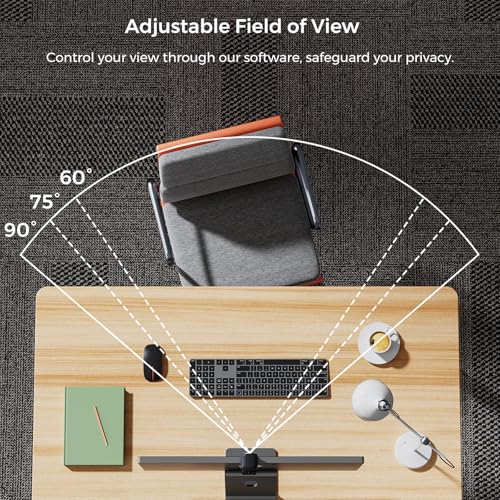 NearStream 2K Webcam for PC, Full HD 1080P Webcam with Noise-Canceling Mic, Auto Focus,Software Control, Adjustable FOV, Plug&Play, Compact Web Camera for Desktop Computer for Zoom/Skype/Teams (V02AF) - style: 2K@30FPS,1080P@60FPS