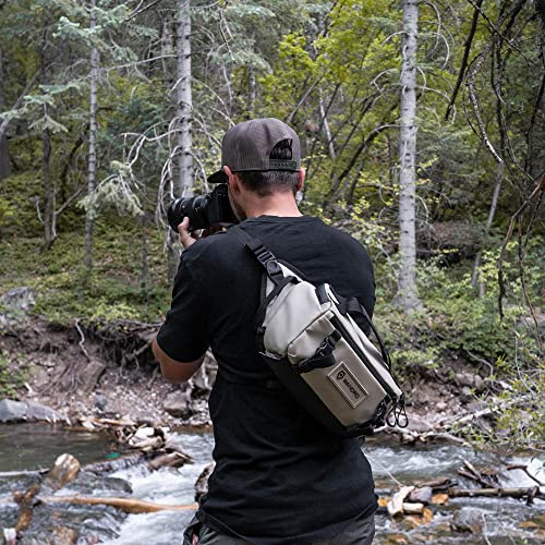 WANDRD ROGUE V1 6L Sling: Compact Camera Sling and Crossbody Bag with Fast Access, 3-Way Carry– Lightweight Everyday Bag Great for Travel, Photography, and Daily Use (Yuma Tan) - color: Yuma Tan