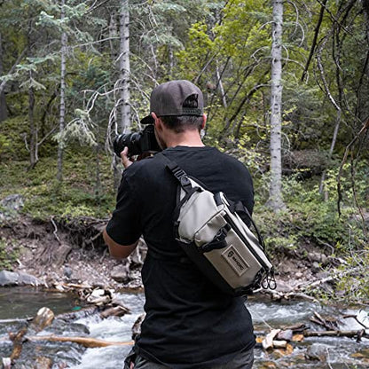 WANDRD ROGUE V1 6L Sling: Compact Camera Sling and Crossbody Bag with Fast Access, 3-Way Carry– Lightweight Everyday Bag Great for Travel, Photography, and Daily Use (Yuma Tan) - color: Yuma Tan