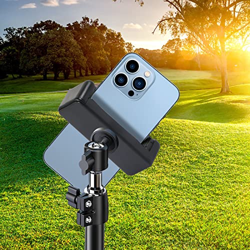 Universal Cell Phone Tripod Mount Adapter for Selfie Stick, 1 Pack | Phone Holder Clip Connector Head Used Mini Flexible Tripod and More for Monopod Travel Use