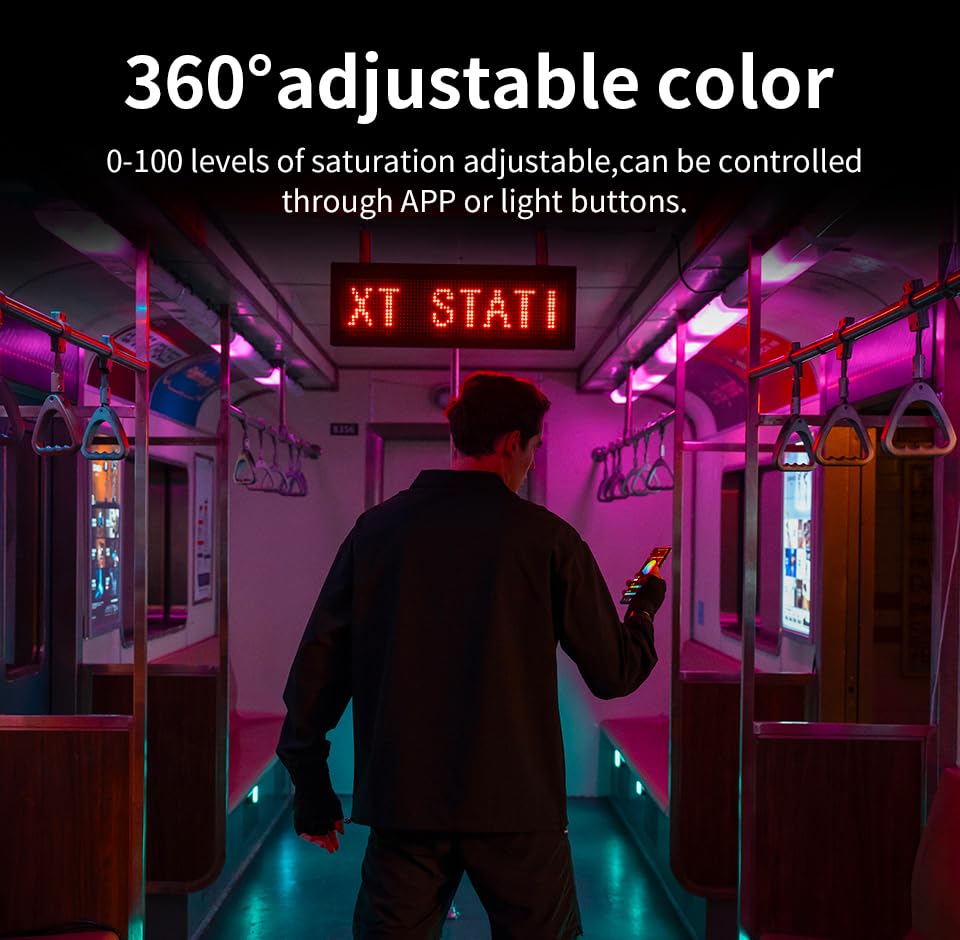 ZHIYUN FIVERAY M20 Combo LED Video Light Bi - Color LED 2700K- 6500K DynaVort Cooling System Mark II with Radiant Full-Color RGB Glow - color: M20 COMBO