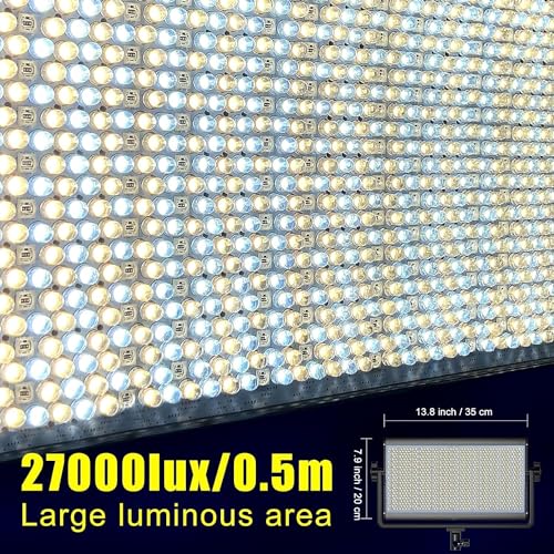 GVM 1500D RGB LED Video Light with Softbox, 75W Video Lighting Kit with Bluetooth Control, 3 Packs Led Panel Light for Photography, YouTube Studio, Broadcasting, 18 Kinds Lighting Scene - size: 1500D3LKIT