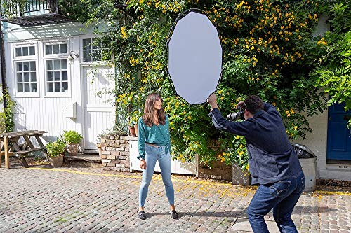 Manfrotto LL LR3300 Halo Compact Reflector 82cm Silver/White - color: White,Silver