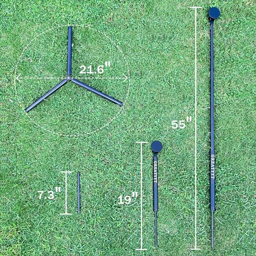 Monopod and Tripod Selfie Stick to Record Golf Swing - Multi Functional Phone Holder with Magnetic and Phone Holder - Golf Training Aid - Compatible with All iPhone Android Phone