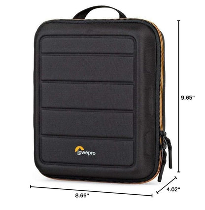 Lowepro Hardside CS 80 Case for Small Drone, Mirrorless Cameras, Larger Over-Ear Headphones, 22 x 10.2 x 24.5 cm, Black - size: Hardside CS 80