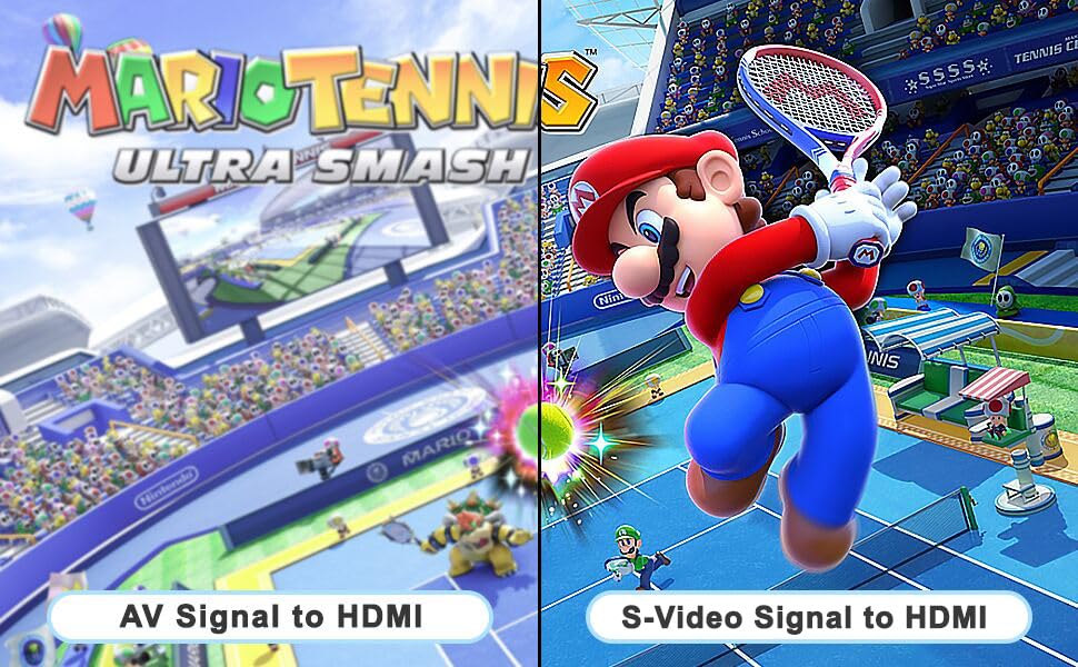 ZUZONG N64 to HDMI Adapter, N64 to Hdmi Converter SNES Converter SNES Adapter, SNES/NGC to HDMI Support 16:9/4:3 Conversion Plug and Play (New Upgrade